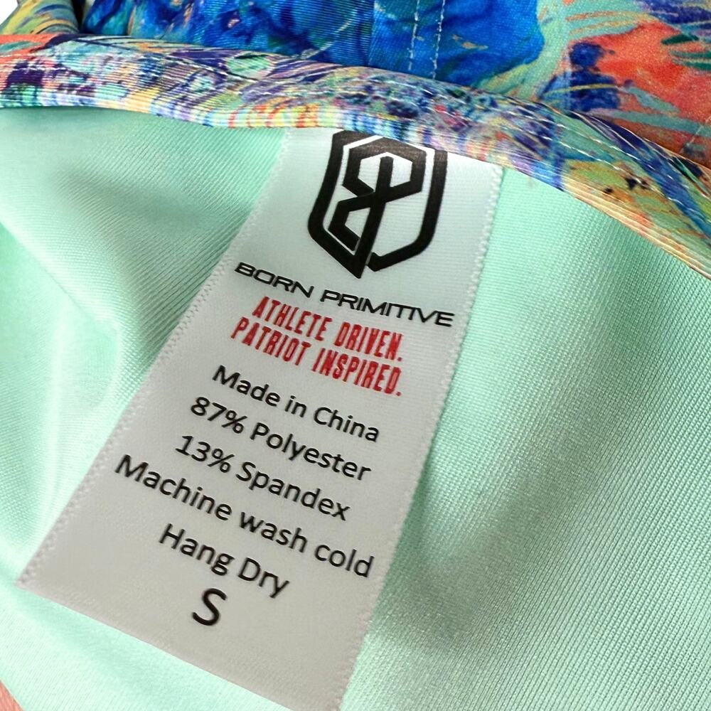 Born Primitive Tropics Floral 4 Way Stretch Athletic Bikini Bottoms Size Small - Picture 4 of 10